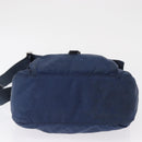 PRADA Shoulder Bag Nylon Navy Silver Auth mr1779-9