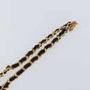 CHANEL Perfume Necklace metal Gold CC Auth mr1782-6