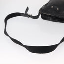 BALENCIAGA Classic Reporter Shoulder Bag Leather Black Auth mr1795-7