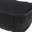 PRADA Accessoire-Täschchen Nylon Schwarz Silber Auth mr1799-15