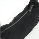 PRADA Accessoire-Täschchen Nylon Schwarz Silber Auth mr1799-6