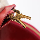 LOUIS VUITTON Monogram Vernis Alma GM Hand Bag Rose Pop M93625 LV Auth mr1803-9