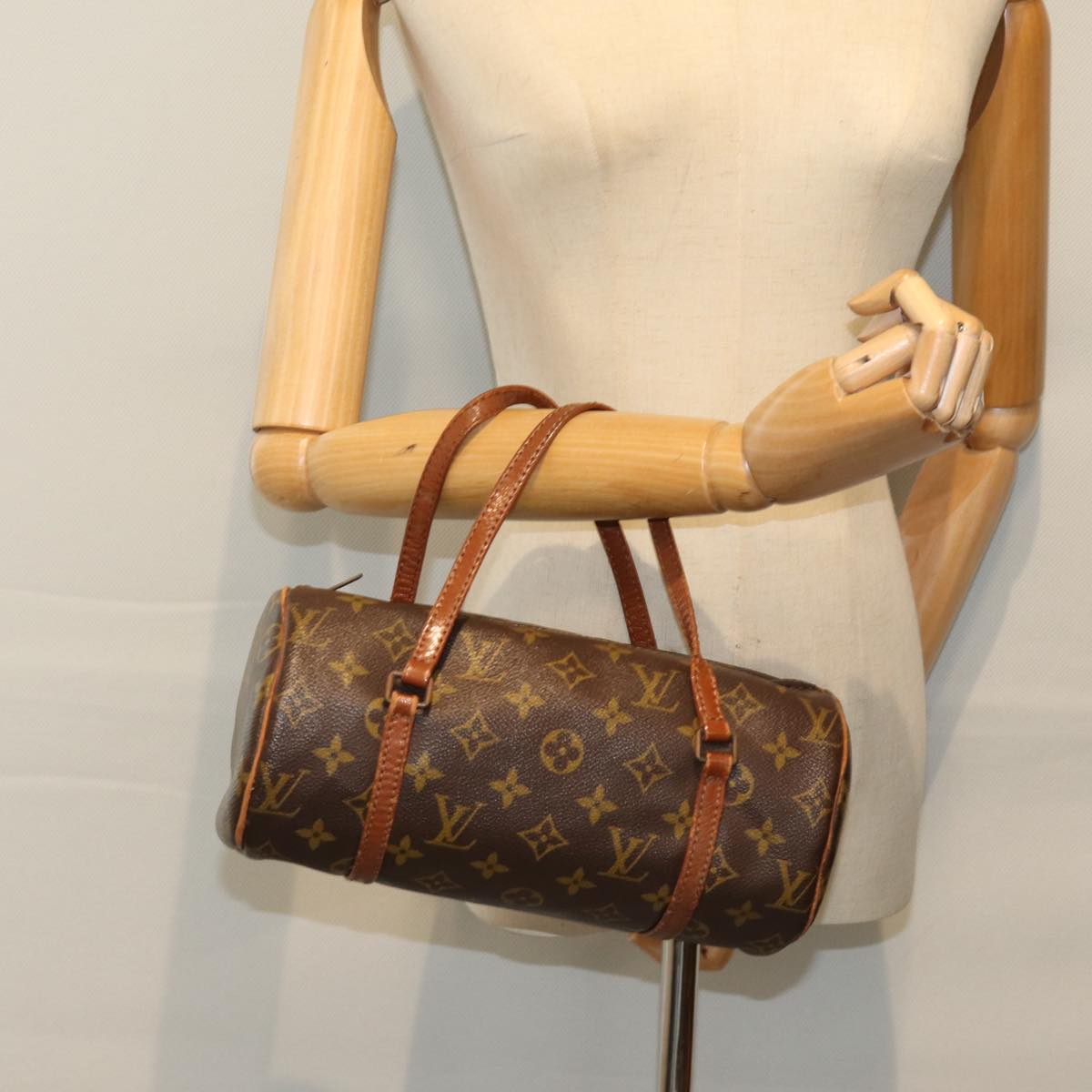 LOUIS VUITTON Monogram Papillon 30 old model Hand Bag Vintage M51365 Auth mr181