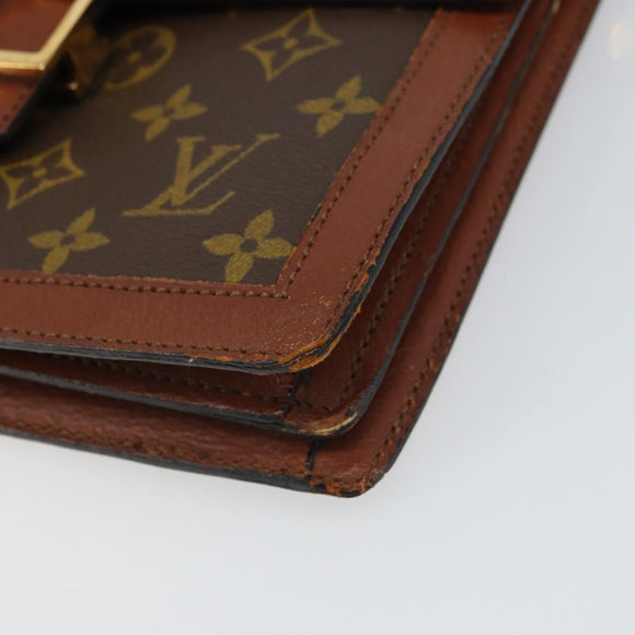 LOUIS VUITTON Monogram Sac Dauphine Shoulder Bag M51410 LV Auth mr1812