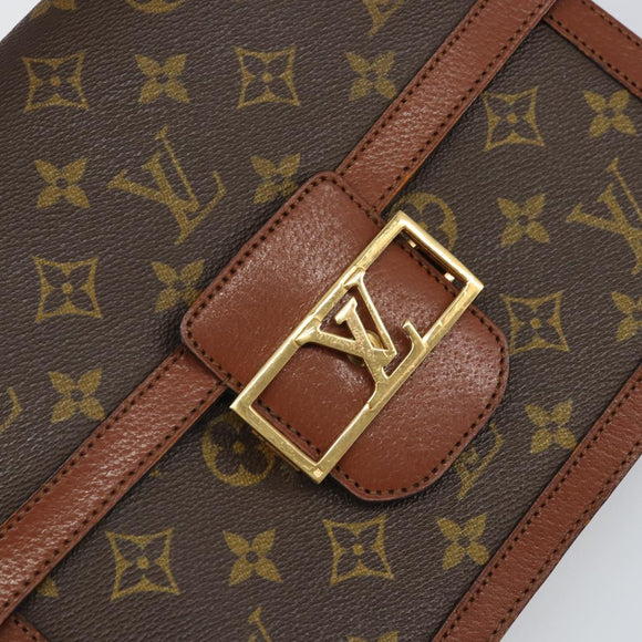LOUIS VUITTON Monogram Sac Dauphine Shoulder Bag M51410 LV Auth mr1812