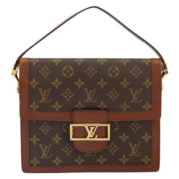 LOUIS VUITTON Monogram Sac Dauphine Shoulder Bag M51410 LV Auth mr1812