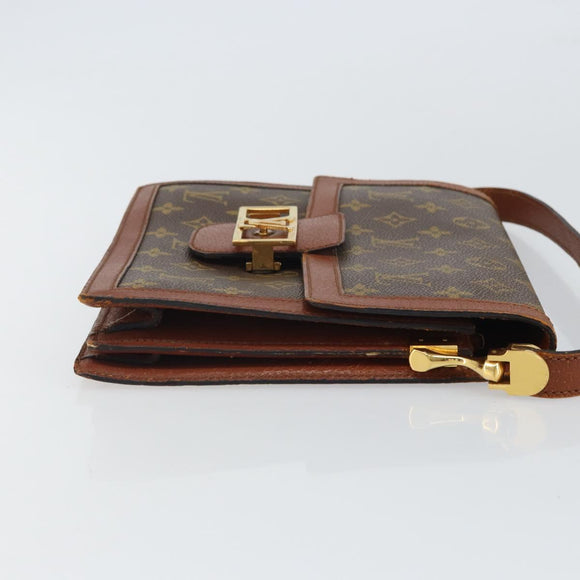 LOUIS VUITTON Monogram Sac Dauphine Shoulder Bag M51410 LV Auth mr1812