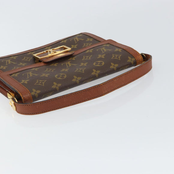 LOUIS VUITTON Monogram Sac Dauphine Shoulder Bag M51410 LV Auth mr1812