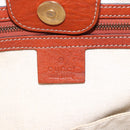 GUCCI GG Canvas Hand Bag Beige Gold 247183 Auth mr1815-18