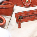 GUCCI GG Canvas Hand Bag Beige Gold 247183 Auth mr1815-19