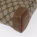 GUCCI GG Supreme Tote Bag PVC Beige Gold 002 115 0035 Auth mr1816-14