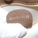 GUCCI GG Supreme Tote Bag PVC Beige Gold 002 115 0035 Auth mr1816-12