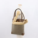 GUCCI GG Supreme Tote Bag PVC Beige Gold 002 115 0035 Auth mr1816-23