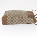 GUCCI GG Supreme Tote Bag PVC Beige Gold 002 115 0035 Auth mr1816-3