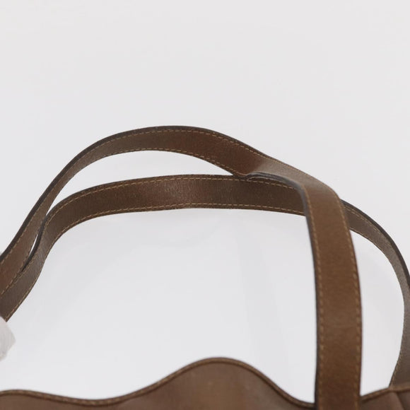 GUCCI GG Supreme Tote Bag PVC Beige Gold 002 115 0035 Auth mr1816