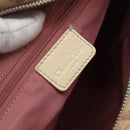 Christian Dior Trotter Canvas Shoulder Bag Pink Silver Auth mr1817-17