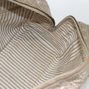 LOEWE Anagram Americana 28 Hand Bag Leather Gold Auth mr1819-21