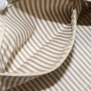 LOEWE Anagram Americana 28 Hand Bag Leather Gold Auth mr1819-23