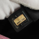 CHANEL Matelasse Cambon Line Shoulder Bag Leather Pink Silver CC Auth mr1826V-12