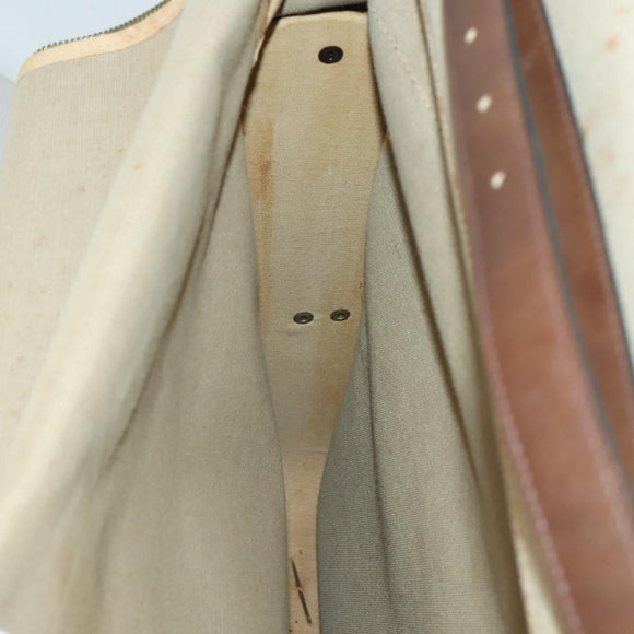 FENDI Zucca Canvas Garment Cover Brown Black gold Auth mr1832
