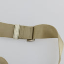 PRADA Shoulder Bag Nylon 2 Set White Beige Auth mr1838-14
