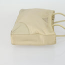 PRADA Shoulder Bag Nylon 2 Set White Beige Auth mr1838-4