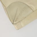 PRADA Shoulder Bag Nylon 2 Set White Beige Auth mr1838-8