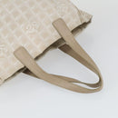 CHANEL New Travel line Tote Bag Nylon 2 Set Pink Beige CC Auth mr1839-14