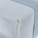 HERMES Bora Bora MM Handtas Canvas 2 Set Babyblauw Zilver Auth mr1842-20