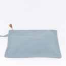 HERMES Bora Bora MM Handtasche Canvas 2er Set Babyblau Silber Original mr1842-24
