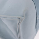 HERMES Bora Bora MM Handtas Canvas 2 Set Babyblauw Zilver Auth mr1842-9