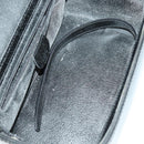 GUCCI Micro GG Supreme Shoulder Bag PVC Leather 4 Set Beige Black Auth mr1844-13