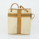 GUCCI Micro GG Supreme Shoulder Bag PVC Leather 4 Set Beige Black Auth mr1844-15