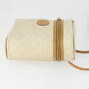 GUCCI Micro GG Supreme Shoulder Bag PVC Leather 4 Set Beige Black Auth mr1844-16