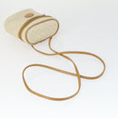 GUCCI Micro GG Supreme Shoulder Bag PVC Leather 4 Set Beige Black Auth mr1844-17