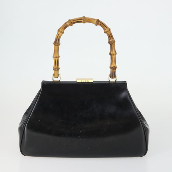 GUCCI Micro GG Supreme Shoulder Bag PVC Leather 4 Set Beige Black Auth mr1844