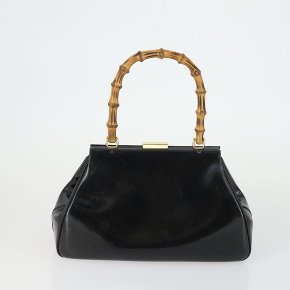 GUCCI Micro GG Supreme Shoulder Bag PVC Leather 4 Set Beige Black Auth mr1844