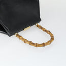 GUCCI Micro GG Supreme Shoulder Bag PVC Leather 4 Set Beige Black Auth mr1844-5