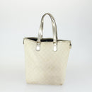 GUCCI GG Supreme Web Sherry Line Tote Bag PVC 5 Set Beige Red Auth mr1849-24