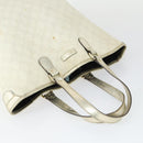 GUCCI GG Supreme Web Sherry Line Tote Bag PVC 5 Set Beige Red Auth mr1849-25