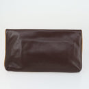 CELINE Macadam Canvas Umhängetasche PVC 3er Set Braun Auth mr1851-10