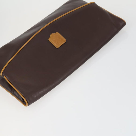 CELINE Macadam Canvas Umhängetasche PVC 3er Set Braun Auth mr1851