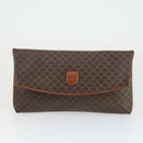 CELINE Macadam Canvas Umhängetasche PVC 3er Set Braun Auth mr1851-15