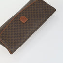 CELINE Macadam Canvas Umhängetasche PVC 3er Set Braun Auth mr1851-18