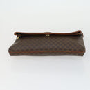 CELINE Macadam Canvas Umhängetasche PVC 3er Set Braun Auth mr1851-19