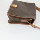 CELINE Macadam Canvas Umhängetasche PVC 3er Set Braun Auth mr1851-4