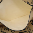 CHANEL By Sea Line Tote Bag Canvas Navy Beige CC Auth mr1854-23