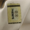 CHANEL By Sea Line Tote Bag Canvas Navy Beige CC Auth mr1854-12