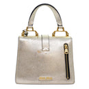 Miu Miu Hand Bag Leather 2way Gold Auth mr186-2