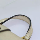 Miu Miu Hand Bag Leather 2way Gold Auth mr186-8